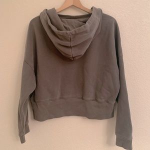 FRAME cropped hoodie